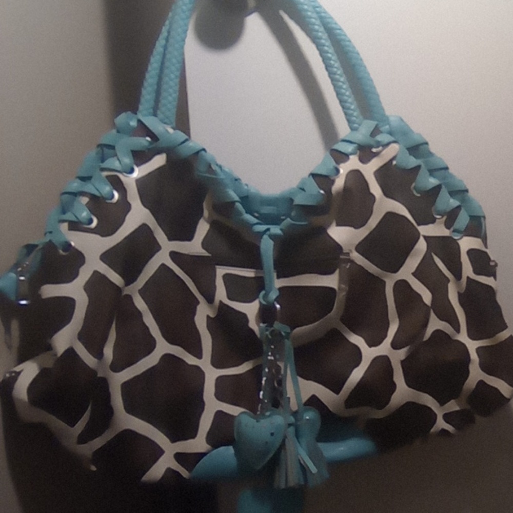 Beautiful animal print shoulder bag
